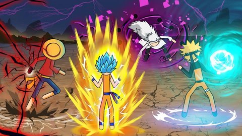 英雄战斗全明星（Stickman Heroes）1