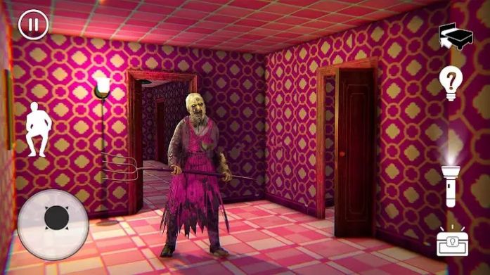 穿粉红色衣服的奶奶1