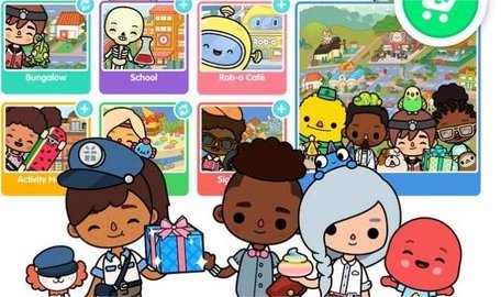 托卡世界1.56更新自建房宠物屋（Toca World）2