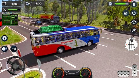 现代大城市长途汽车3D（Modern Grand City Coach Bus 3D）0