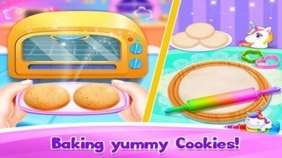 儿童独角兽饼干2