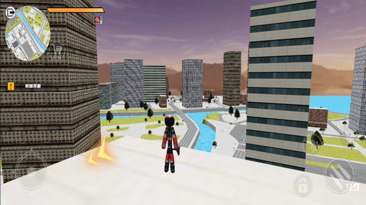 火柴人绳索英雄3.9.5版 火柴人绳索英雄3.9.5版