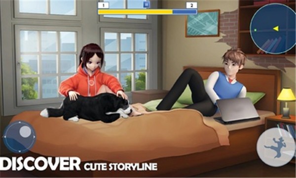 动漫女孩袖珍爱