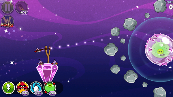 愤怒的小鸟太空版版