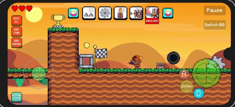 像素世界平台跳跃2