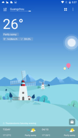 365桌面天气预报0