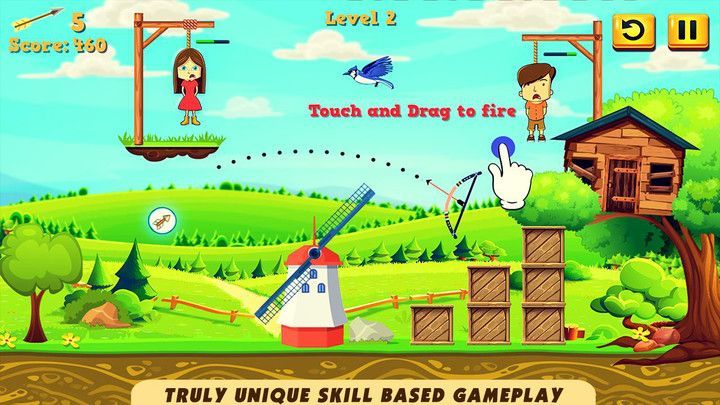 弓箭手绞架射击2