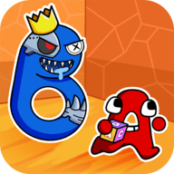 字母朋友生存挑战（Rainbow But It）