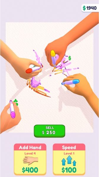 闲置的绘画手2