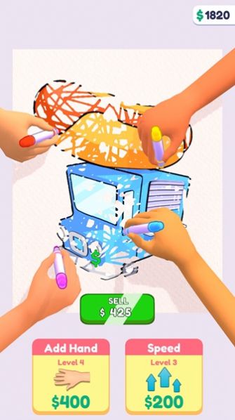 闲置的绘画手3