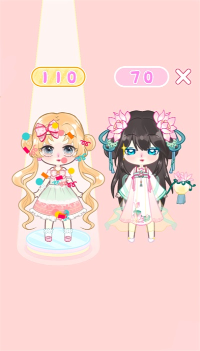 芭比娃娃装扮派对游戏