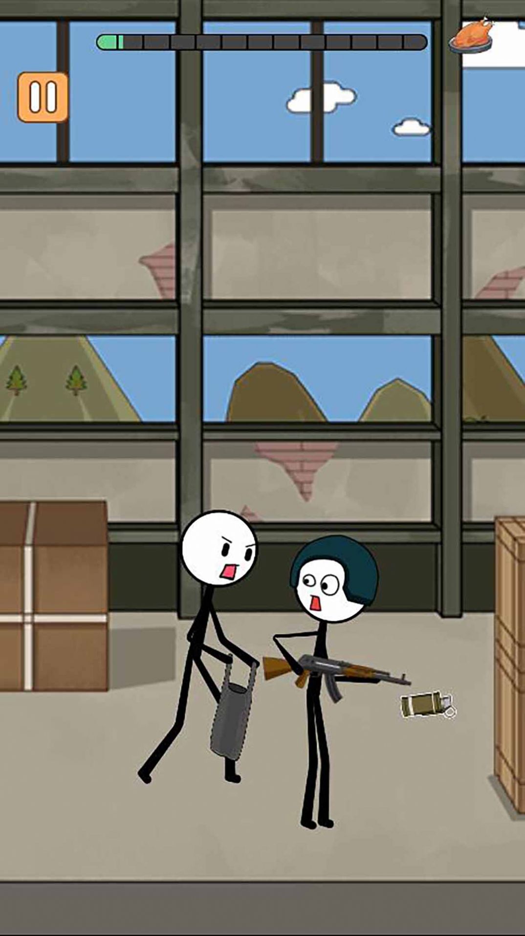 火柴人吃鸡精英3