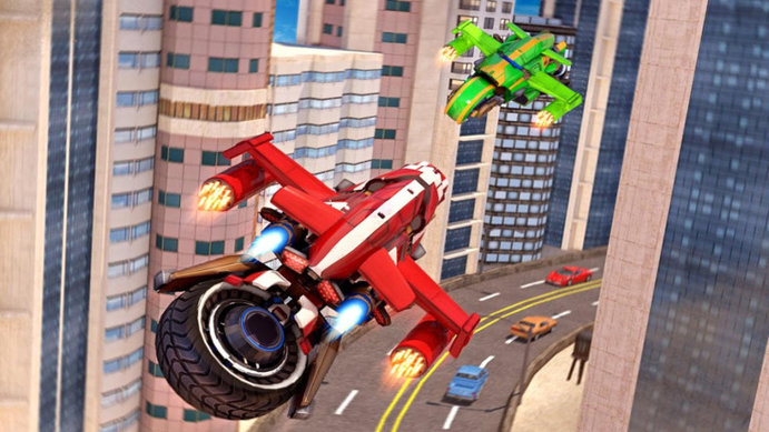 飞行摩托机器人1