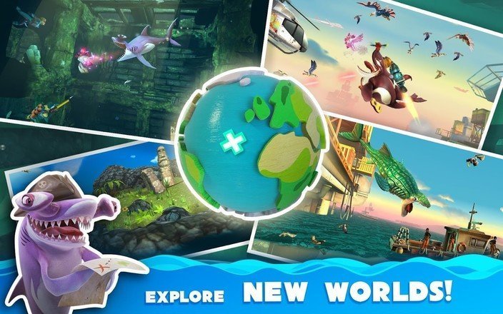 饥饿鲨世界国际服无限珍珠版0