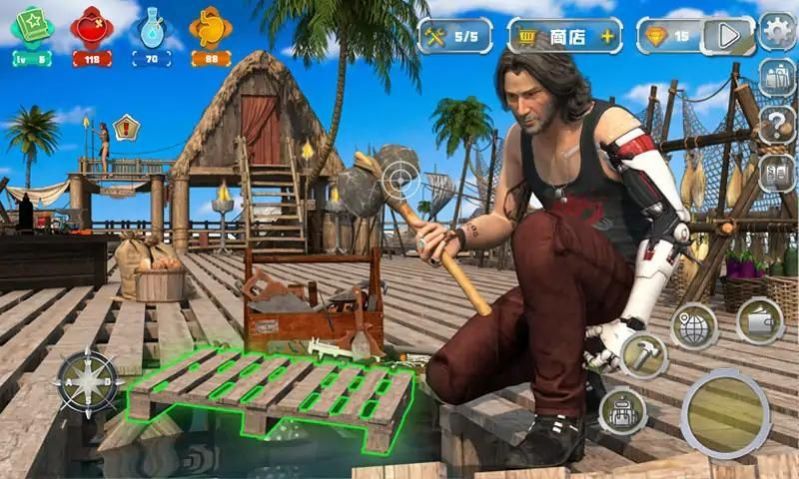 木筏生存魔幻三消 木筏生存魔幻三消