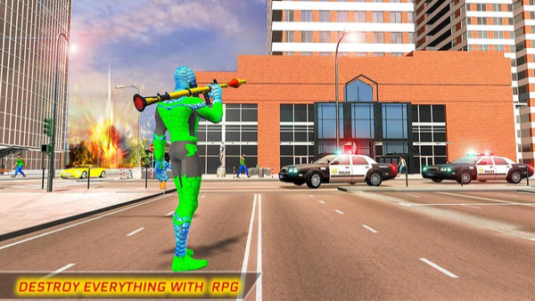 神奇蜘蛛绳索英雄无限金币钻石版1