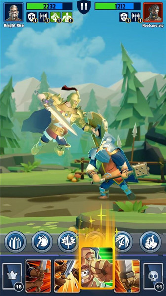 皇家骑士RNG战斗1