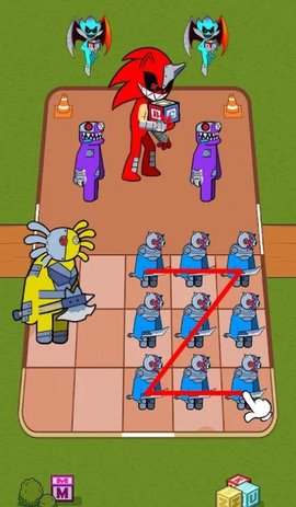 合并怪兽彩虹防御（Merge Monster: Rainbow Defense）1