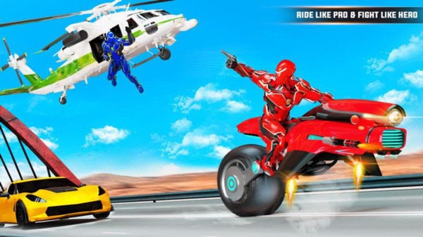 飞警自行车比赛1