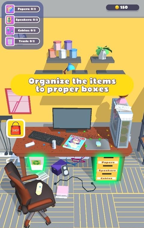 3D办公桌摆放模拟器2