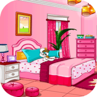 芭比公主城堡房间装饰