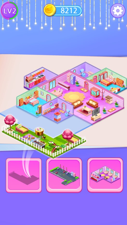 公主娃娃屋装饰大改造2