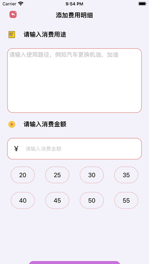 爱车消费记录小助手3