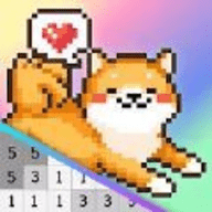 像素卡哇伊涂色书（Pixel Kawaii coloring book）