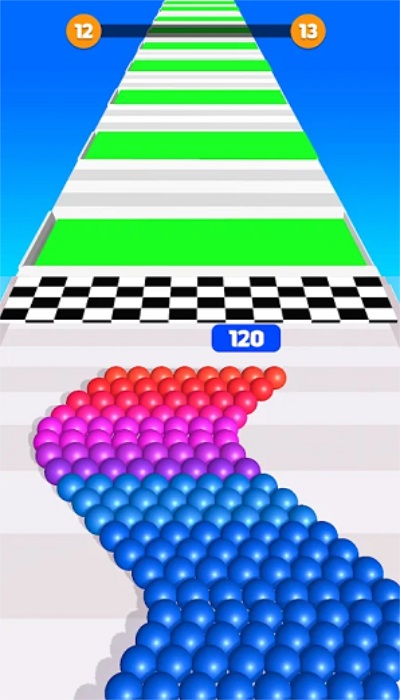 彩球跑比赛大师3D1