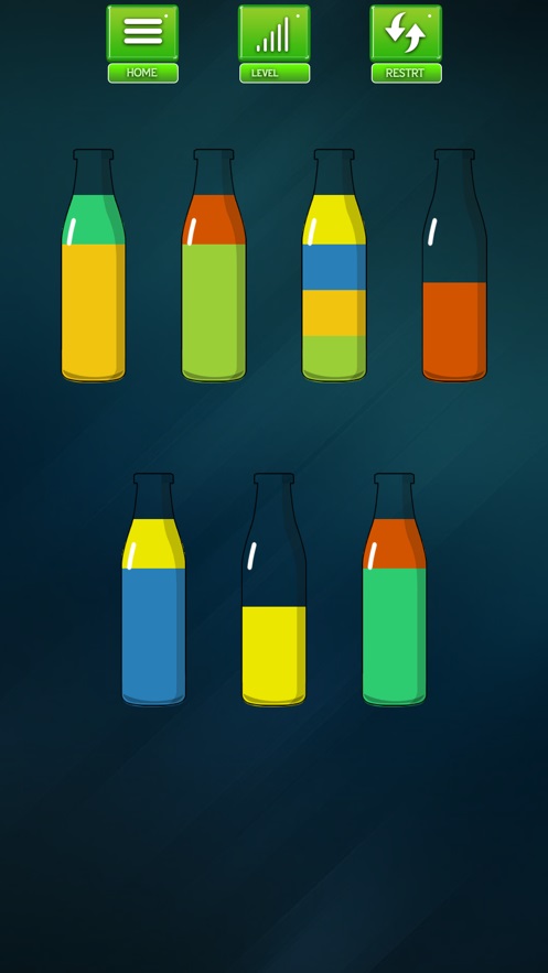 水排序颜色拼图20233