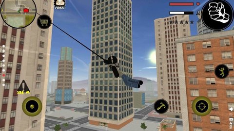 绳索英雄（Stickman Rope Hero）2