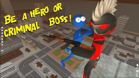 Stickman  Rope  Hero
