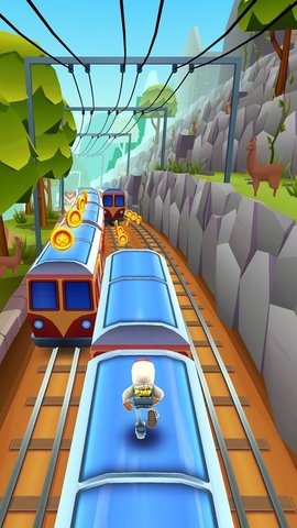 地铁跑酷免费版（Subway Surf）0