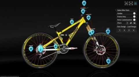 模拟山地自行车3d（Bike 3D Configurator）2