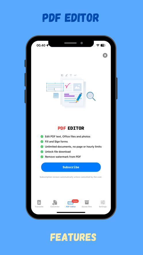PDF文档文本编辑器0