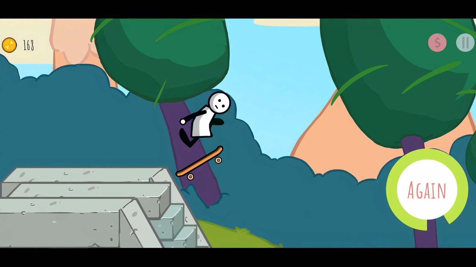 火柴人跳车物理游戏3