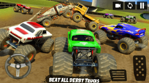 怪物卡车拆解赛（Monster Truck Demolition Derby）0