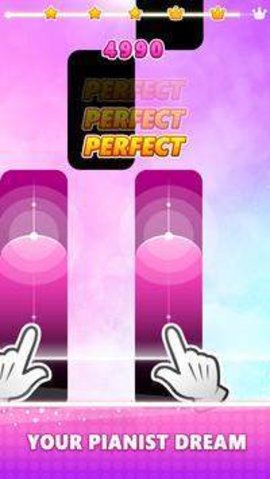 魔术粉红色瓷砖(Magic Piano)0