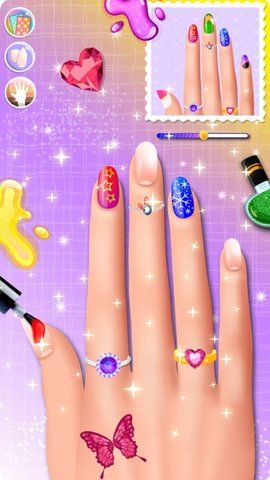 女神时尚美甲1