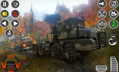 越野陆军货运卡车0