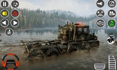 越野陆军货运卡车1