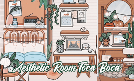 托卡房间创意图纸（Aesthetic Room Ideas）3