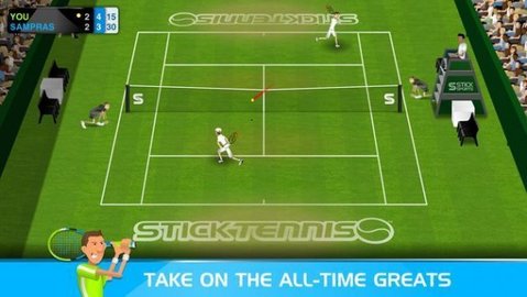 网球竞技赛（Stick Tennis）0