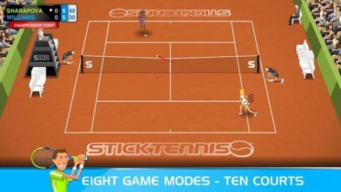 网球竞技赛（Stick Tennis）2