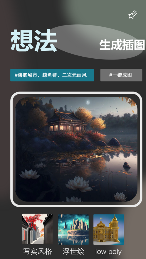 AI绘画头像生成智能创作工具