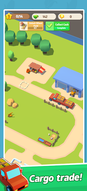 闲置农场卡车运输模拟器3