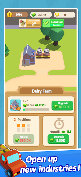 闲置农场卡车运输模拟器4