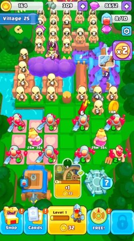 勇敢合并战斗防御2