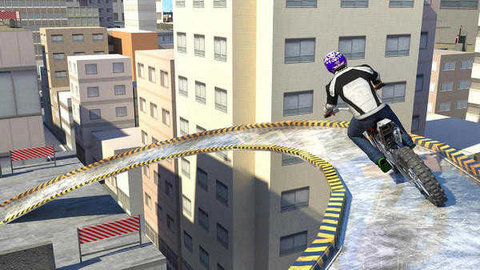 极限屋顶自行车骑士0