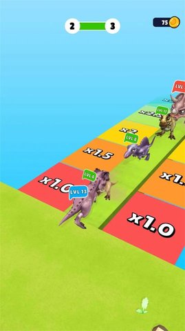 恐龙战争合并奔跑（Merge and Run）0